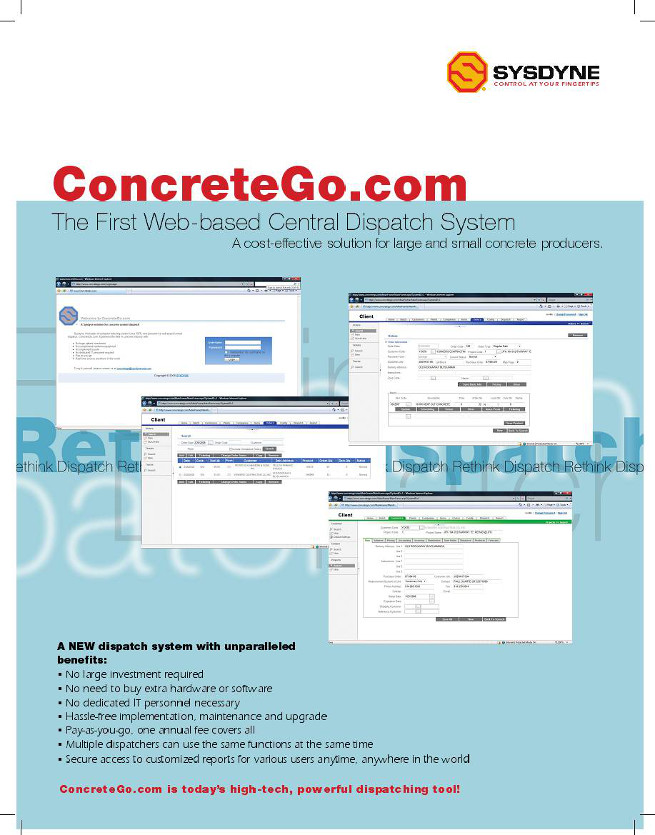 Sysdyne Corp. – ConcreteGo.com